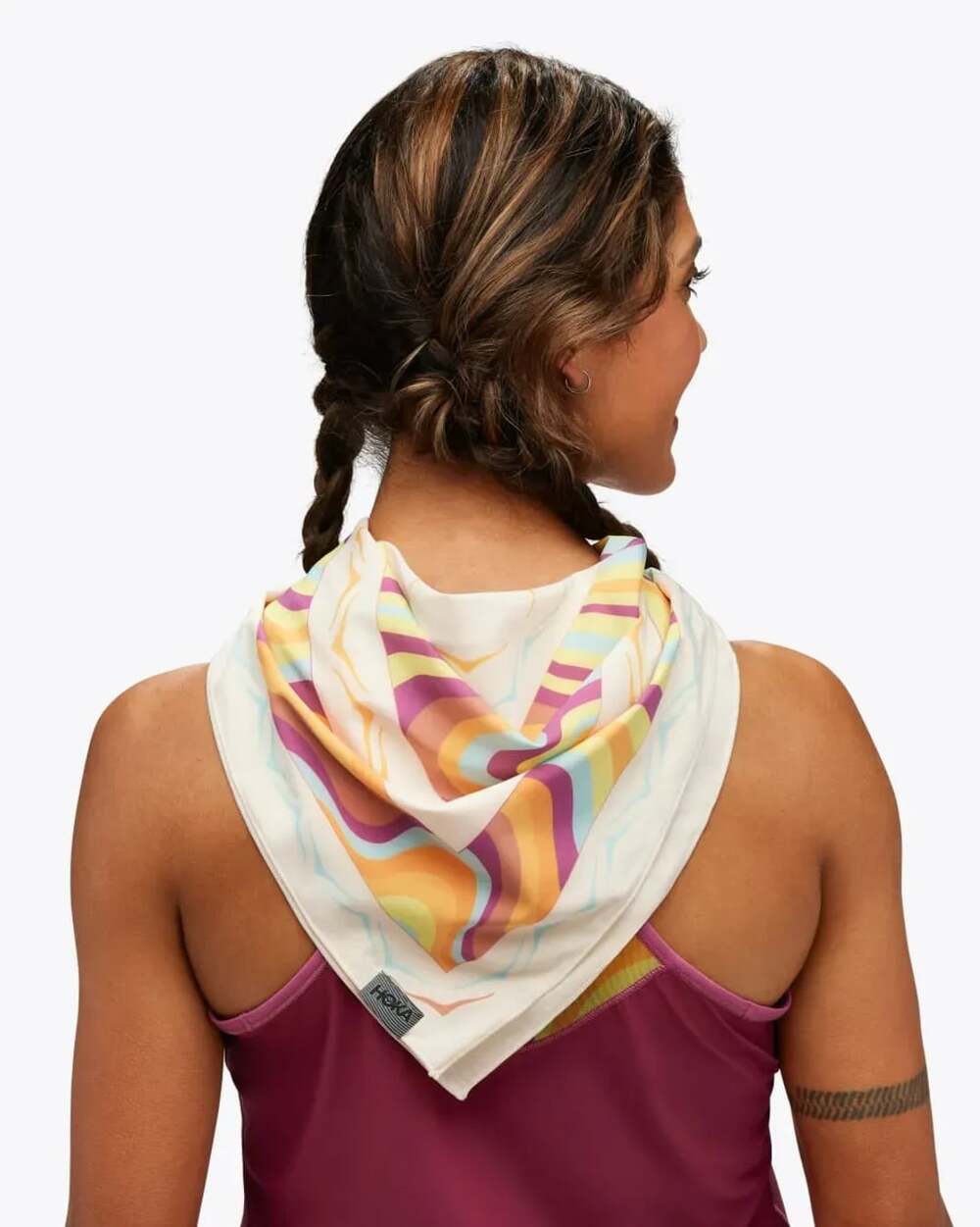 Hoka U Hoka Topo Bandana Size O/S Multi Trail Topo